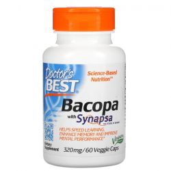 Doctor's Best Bacopa with Synapsa 320mg Vcaps 60