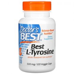 Doctor's Best Best L-Tyrosine 500mg Vcaps 120