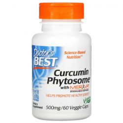 Doctor's Best Curcumin Phytosome with Meriva 500mg Vcaps 60