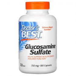 Doctor's Best Glucosamine Sulfate 750mg Caps 180