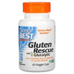 Doctor's Best Gluten Rescue with Glutalytic Vcaps 60