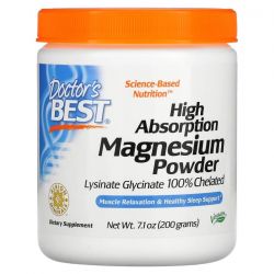 Doctor's Best High Absorption Magnesium Powder 200g