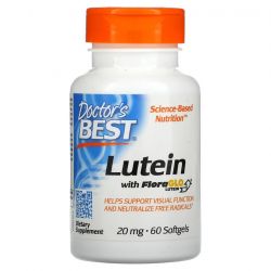 Doctor's Best Lutein with FloraGLO 20mg Softgels 60