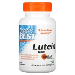Doctor's Best Lutein with OptiLut 10mg Vcaps 120