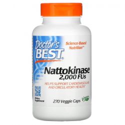 Doctor's Best Nattokinase 2000FUs Vcaps 270