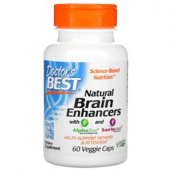 Doctor's Best Natural Brain Enhancers Vcaps 60