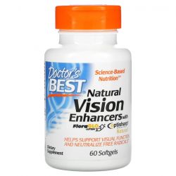 Doctor's Best Natural Vision Enhancers Softgels 60