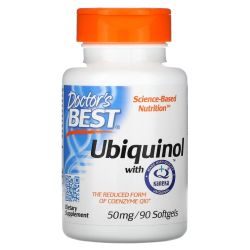 Doctor's Best Ubiquinol with Kaneka QH 50mg Softgels 90