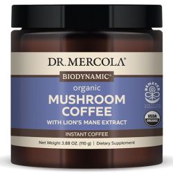 Dr. Mercola Biodynamic Organic Mushroom Instant Coffee 110g
