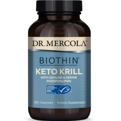 Dr. Mercola BIOTHIN Keto Krill Capsules 180