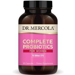 Dr. Mercola Complete Probiotics for Women 70bn CFU Capsules 90