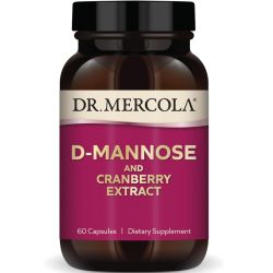 Dr. Mercola D-Mannose and Cranberry Capsules 60