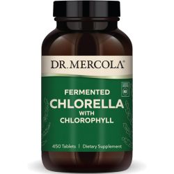 Dr. Mercola Fermented Chlorella Tablets 450