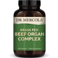 Dr. Mercola Grass Fed Beef Organ Complex Capsules 180