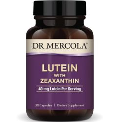 Dr. Mercola Lutein with Zeaxanthin Capsules 30