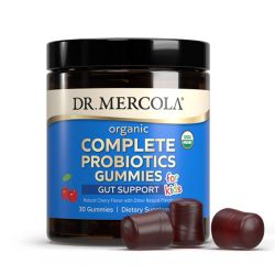 Dr. Mercola Organic Complete Probiotics Cherry Gummies for Kids 30 