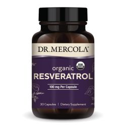 Dr. Mercola Organic Resveratrol Capsules 30