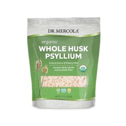 Dr. Mercola Organic Whole Husk Psyllium Powder 340g