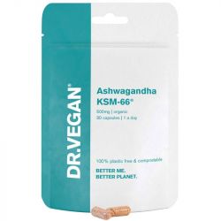 Dr Vegan Ashwagandha KSM-66 500mg Capsules 30