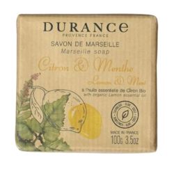 Durance Lemon & Mint Marseille Soap 100g 