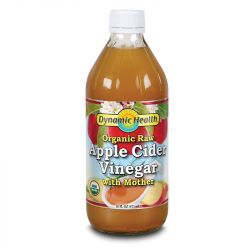Dynamic Health Apple Cider Vinegar with Mother 473ml old packaging