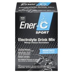 Ener-C Electrolyte Sports Drink Mixed Berry Sachets 12