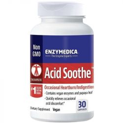 Enzymedica Acid Soothe Capsules 30