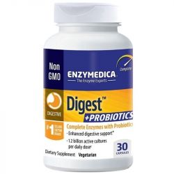 Enzymedica Digest + Probiotics Capsules 30