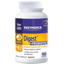 Enzymedica Digest + Probiotics Capsules 90