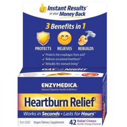 Enzymedica Heartburn Relief Chewables 42