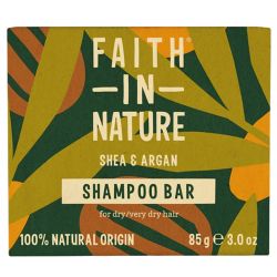 Faith in Nature Shea & Argan Shampoo Bar 85g