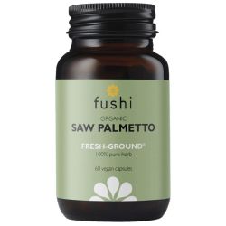 Fushi Wellbeing Organic Saw Palmetto Berry Veg Caps 60