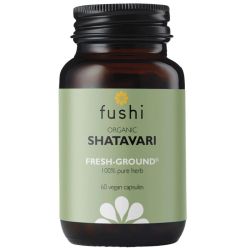 Fushi Wellbeing Organic Shatavari Root Veg Caps 60