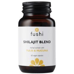 Fushi Wellbeing Shilajit Wholefood Extract 500mg High Strength Veg Caps 60