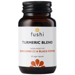 Fushi Wellbeing Turmeric C3 & Bioperine Extract (500mg High Strength) Veg Caps 60