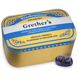 Grether's Blackcurrant Pastilles Sugar Free 440g