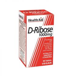 HealthAid D-Ribose 1000mg Tablets 90