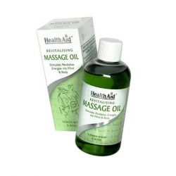 HealthAid Revitalising Massage Oil 150ml