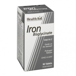 HealthAid Iron Bisglycinate Tablets 90