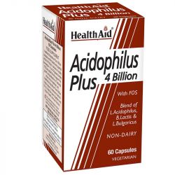 HealthAid Acidophilus Plus 4 Billion Vegicaps 60