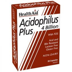 HealthAid Acidophilus Plus 4 Billion Vegicaps 30