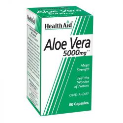 HealthAid Aloe Vera 5000mg Capsules 60