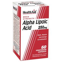HealthAid Alpha Lipoic Acid 250mg Vegicaps 60