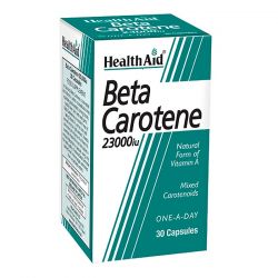 HealthAid Beta Carotene 15mg Capsules 30