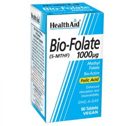 HealthAid Bio-Folate 1000ug Tablets 90