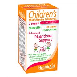HealthAid Children's MultiVitamin Chewable Tablets 30