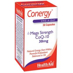 HealthAid Conergy CoQ-10 30mg Capsules 30