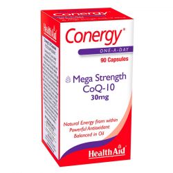 HealthAid Conergy CoQ-10 30mg Capsules 90