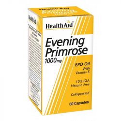 HealthAid Evening Primrose Oil 1000mg Capsules 60