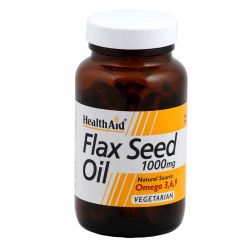 HealthAid Flaxseed Oil 1000mg Capsules 60